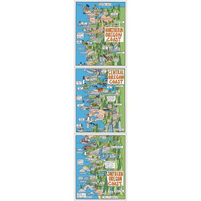 Oregon Coast 3 Piece Wall Art - Image 2